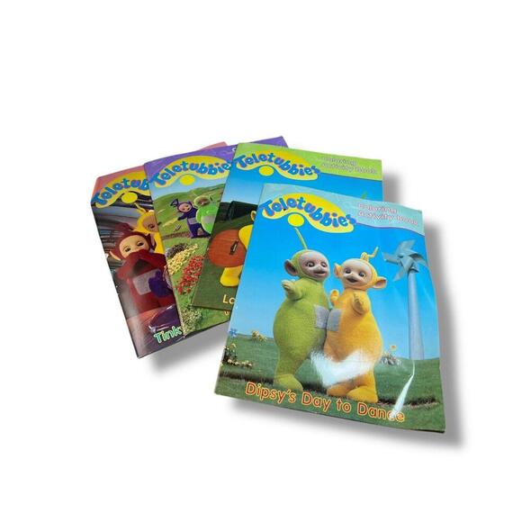 The Teletubbies Vintage Unused Coloring Activity Books - Lot of 4 - Picture 1 of 9